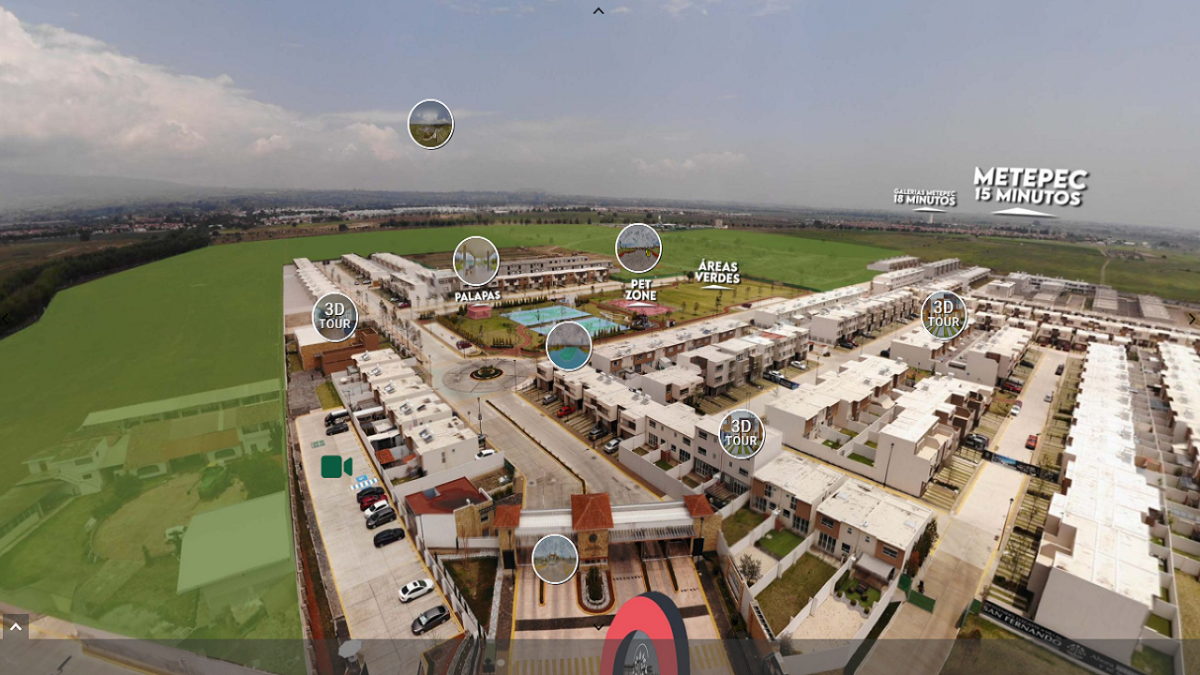 Recorrido drone Villa San Fernando